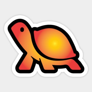 Turtle Cute Art Work Sticker